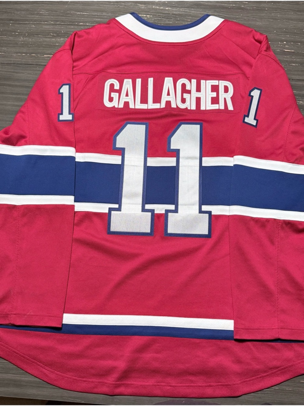 Fanatics  Hockey Jersey Montreal Canadiens- Gallagher #11